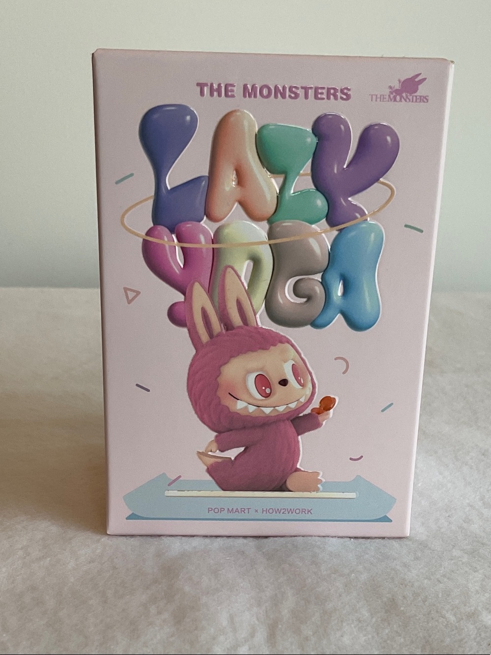 Lazy Yoga Monster Figure by Pop Mart